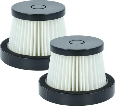 Produktbild von vhbw 2x Staubsaugerfilter kompatibel mit BuTure JR700, JR400 Staubsauger - Schmutzfilter, Filtereinheit