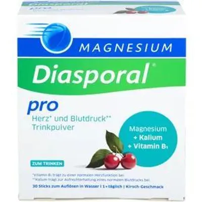 Immagine prodotto di MAGNESIO DIASPORAL, polvere per il cuore e la pressione sanguigna, 30 bustine.