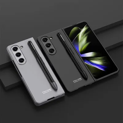 Obrázek produktu pro Pro Samsung Galaxy Z Fold5 5G ochranné pouzdro s držákem na pero kryt mobilního telefonu