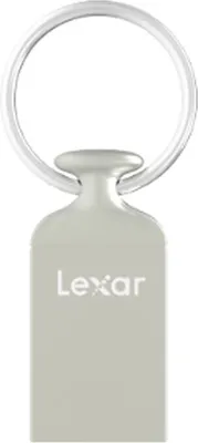 Zdjęcie produktu dla Lexar JumpDrive M22, 64 GB, USB Typu-A, 2.0, Bez zatyczki, 2,9 g, Stal nierdzewna