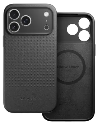 Image de Native Union, coque iPhone 17 Pro Max MagSafe Active Case antichoc 3m, Noir