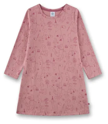 Productafbeelding van Sanetta meisjesnachthemd, roze | Comfortabel pyjama voor kinderen