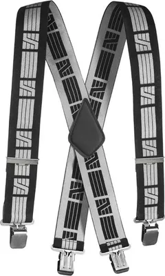 Produktbild von Snickers 9050 Elastische Hosenträger-schwarz-grau 0418