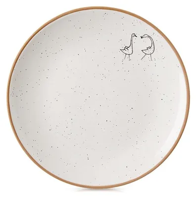 Zdjęcie produktu dla Talerz deserowy ceramiczny beżowy 20 cm