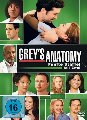 Produktbild von Grey's Anatomy: Die jungen Ärzte - Fünfte Staffel, Teil Zwei (4 DVDs)