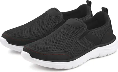 Produktbild von AUTHENTIC LE JOGGER Sneaker Slipper, Halbschuhe, Freizeitschuhe, Turnschuh, Slip-On-Sneaker schwarz Größe 46