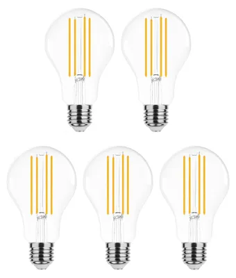 Produktbild von Modee E27 LED Filamentlampe A70 17W 2452lm 4000K Neutralweiß 5 Stück