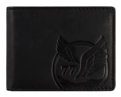 Produktbild von camel active Herrenbörse Lederbörse Jeansbörse schwarz black nepal