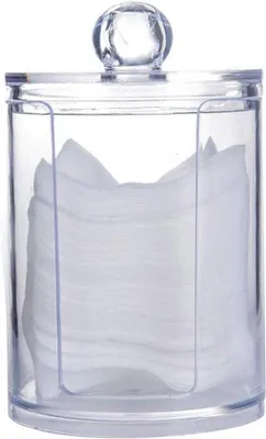 Produktbild von Kleine Durchsichtige Acryl Kosmetikbox mit Deckel
