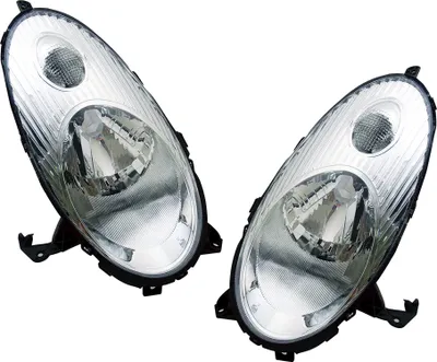 Produktbild von TYC Scheinwerfer Set für Nissan Micra K12 1/2003-10/2007 H4 Halogen Chrom