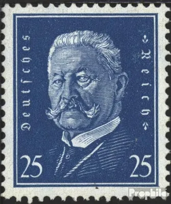 Produktbild von Briefmarken Deutsches Reich 1928 Mi 416 postfrisch Reichspräsidenten