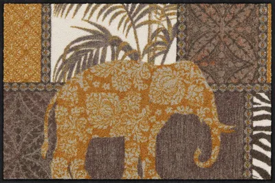 Produktbild von Salonloewe MARULA BROWN Fußmatte Wohnmatte 50 x 75 cm