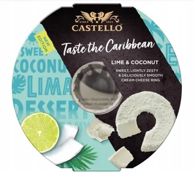 Produktbild von Arla Castello Frischkäse mit Limette und Kokosnuss 125 g