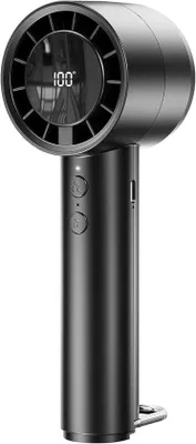 Image de Humidificateur portable à batterie, petit humidificateur avec écran numérique, noir