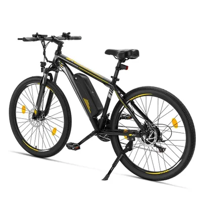 Immagine prodotto di Foride Vedal 1 E-Bike 26 pollici 250W 468Wh Shimano 21 velocità 65 km di autonomia StVZO IPX4 Nero