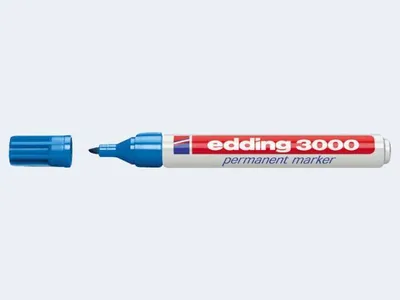 Produktbild von Edding 3000 hellblau 1,5-3mm Rundspitze permanent