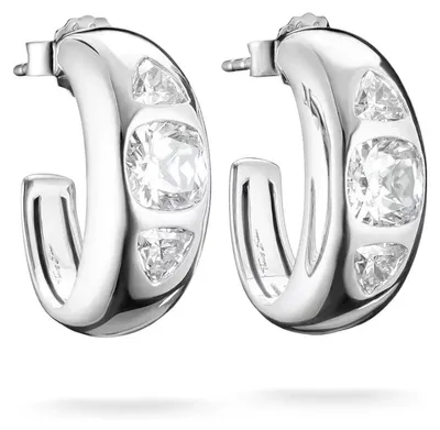 Produktbild von Thomas Sabo Creolen Damen Bold Elegance Zirkonia Silber CR759-051-14
