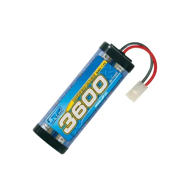 Produktbild von LRP Akku Power 7,2V 3600mAh NiMH 6 Zellen Stick.