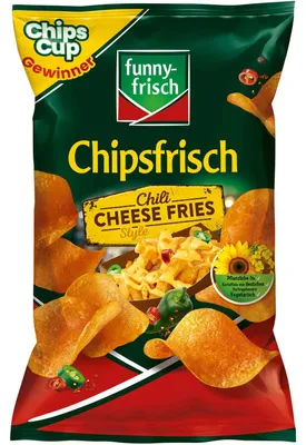 Produktbild von funny-frisch Chipsfrisch Chili Cheese Fries Style 150g