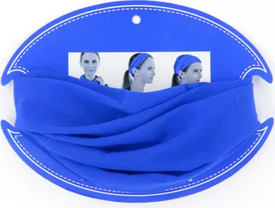 Produktbild von Bandana Multifunktionstuch uni, blau