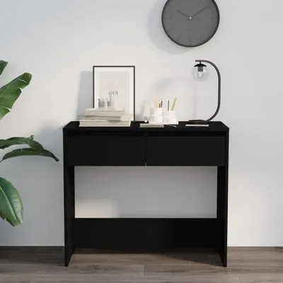 Produktbild von "Winterschlussverkauf "Konsolentisch/Beistelltisch Moderner design - Sofatisch für Wohnzimmer - Schwarz 89x41x76,5 cm Holzwerkstoff NeuMöbel 7043982