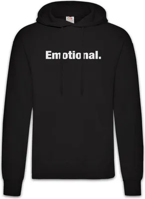 Produktbild von Urban Backwoods Emotional, Herren Hoodie, Farbe: Schwarz, Größe: S
