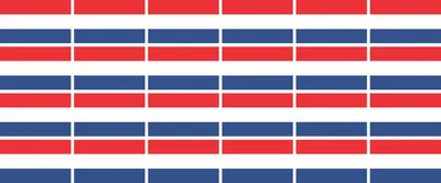 Produktbild von Mini Aufkleber Set - Pack glatt - 33x20mm - selbstklebender Sticker - Niederlande - Flagge / Banner / Standarte fürs Auto, Büro, zu Hause und die Schule - 24 Stück