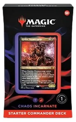 Image de Magic : The Gathering Starter Commander Decks : Chaos Incarnate Commander Dec