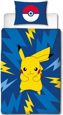 Immagine prodotto di Pokémon Bettbezug Pikachu 140 x 200 cm (darkBlau)