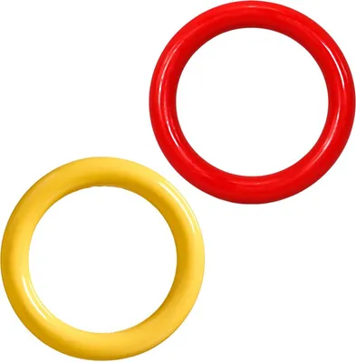 Produktbild von Best Sporting Tauchring 14 cm, glatte Oberfläche, gelb oder rot