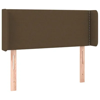 Produktbild von Kopfteil mit Ohren Dunkelbraun 103x16x78/88 cm Stoff