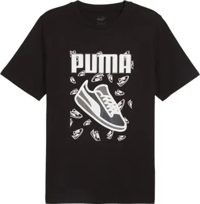 Produktbild von Puma Herren T-Shirt Kurzarm Schwarz aus Baumwolle