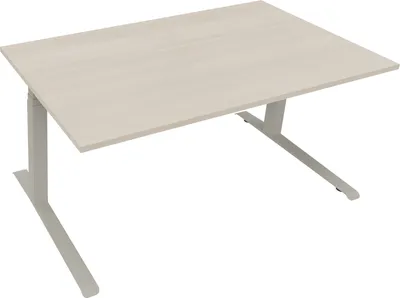 Produktbild von Sitz-/Stehtisch Kufe Doppels. Quad. B1600xT900xH645-1275 si/Akazie