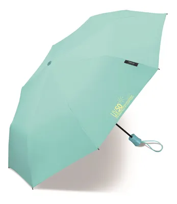 Produktbild von Happy Rain Mini AC UV50 Protect Automatik Taschenschirm Aqua