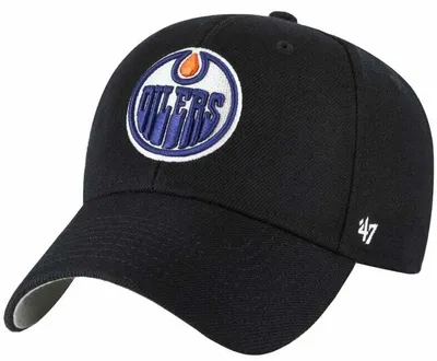 Zdjęcie produktu dla Edmonton Oilers NHL '47 MVP Black 56-61 cm Czapka z daszkiem