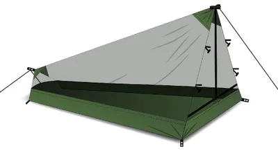 Produktbild von DD Hammocks DD superlight Pathfinder Mesh tent Gartenmöbel
