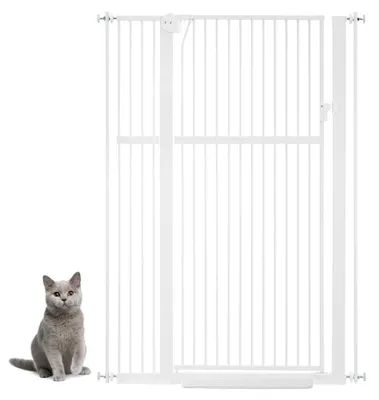 Immagine prodotto di Barriera protettiva per animali di altezza extra, da installare senza foratura, altezza 142 cm