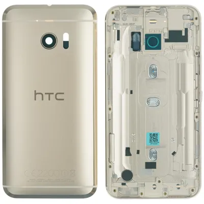 Produktbild von HTC ONE M10 Backcover + Kameraglas, Gold