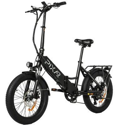 Produktbild von E-Bike Wind 20''× 3'' Zoll Fat Tire Elektrofahrrad, 500Wh 48V Akku Heckmotor, 500 Wh, Kompaktes Elektroroller mit 250W Motor und bis zu 70 km Reichwei