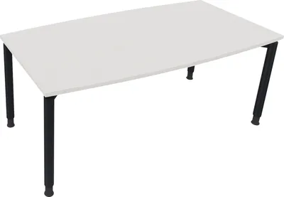 Produktbild von Bespr.ti. Tonneau Vierfuß Rund B1800xT800/900xH680-820 an/Weiß