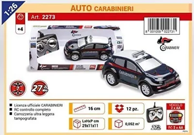 Zdjęcie produktu dla RE.EL Toys 2273, Radiowóz, 1:24, 4 lat(a)
