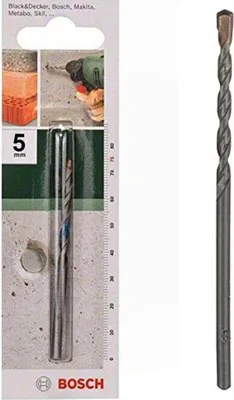 Produktbild von Bosch 2 609 255 403, Bohrer, 5 mm, 85 mm, Mauerwerk, Stein, 5 cm, 4,5 mm