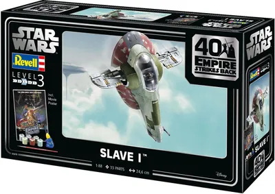 Produktbild von Revell Star Wars Slave I Montage Modell Set