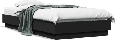 Obrázek produktu pro Maison Exclusive - Postel s LED osvětlením, černá, 75 x 190 cm