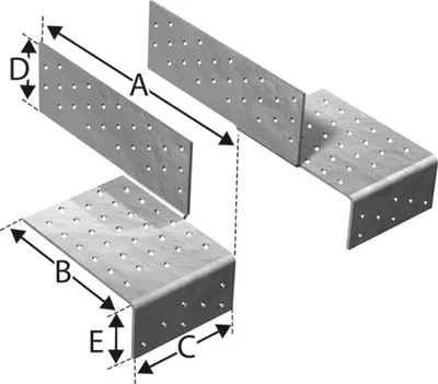 Produktbild von SST Sparrenfußverbinder SFHM-B