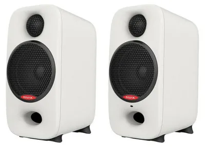 Productafbeelding van Nux Studio-monitoren, Axon 3, witte luidsprekers
