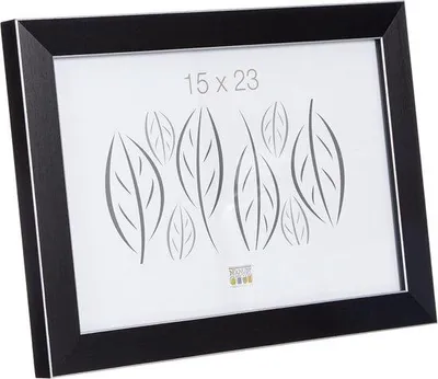 Immagine prodotto di Cornice in plastica nera 15x23 cm per una decorazione elegante
