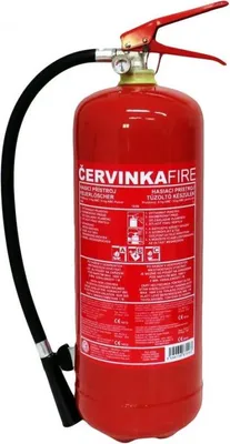 Obrázok produktu pre Hasiaci prístroj s manometrom (práškový, 6 kg)