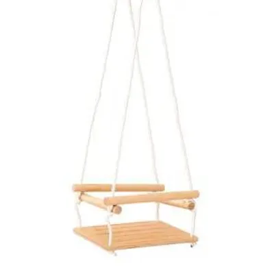 Obrázok produktu pre CLIFF baby swing - drevená hojdačka, pohybová hračka, vybavenie detskej izby, (len hojdačka ako príslušenstvo, bez lezeckej zostavy)