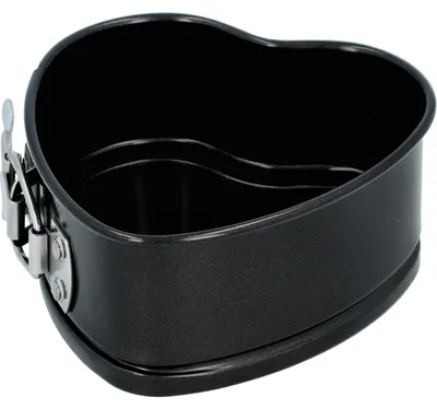 Productafbeelding van Birkmann, mini-hartvormige springvorm, koolstofstaal, 11x11x5 cm, koolstofstaal